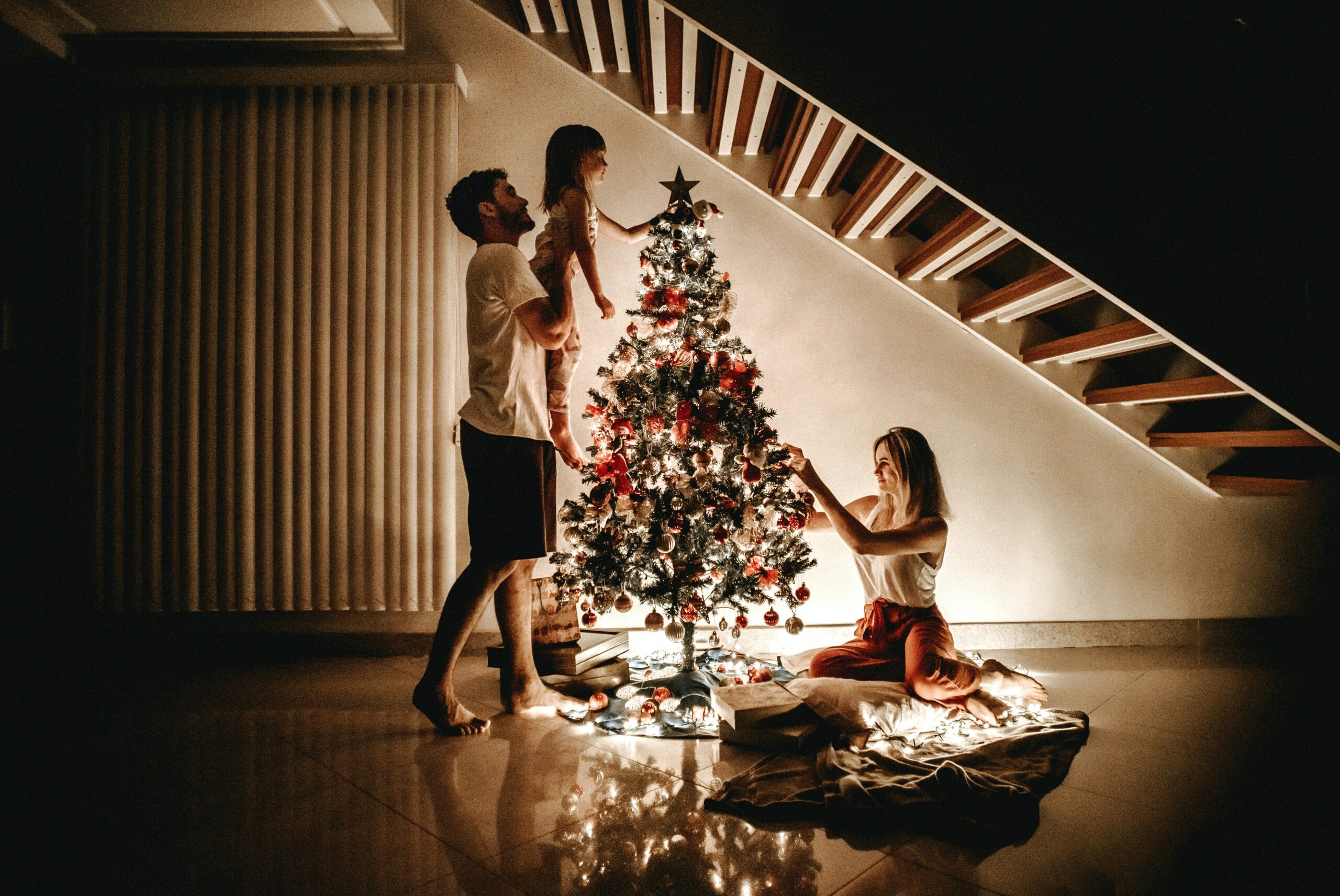 Weihnachten Familie